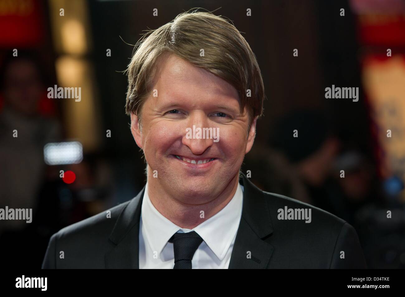 British director Tom Hooper arrives for the premiere of the movie 'Les ...
