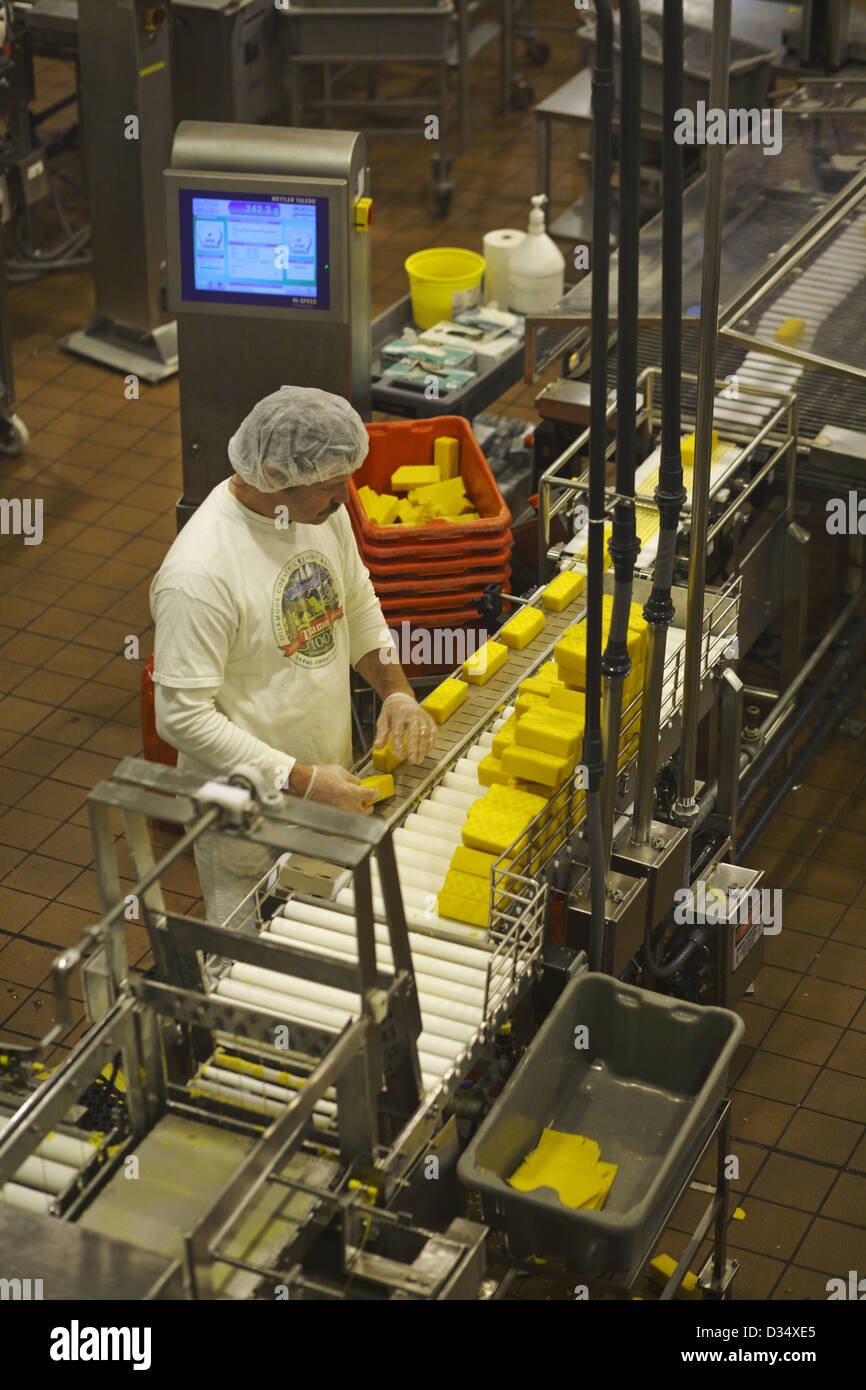 The Tillamook cheese factory, Tillamook, Oregon, USA Stock Photo Alamy