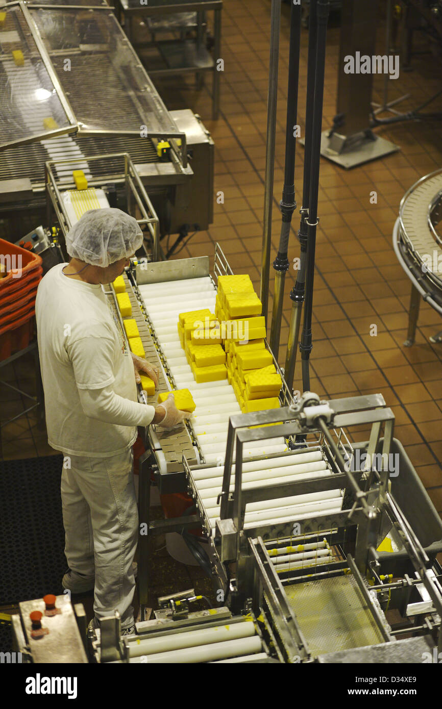 The Tillamook cheese factory, Tillamook, Oregon, USA Stock Photo Alamy