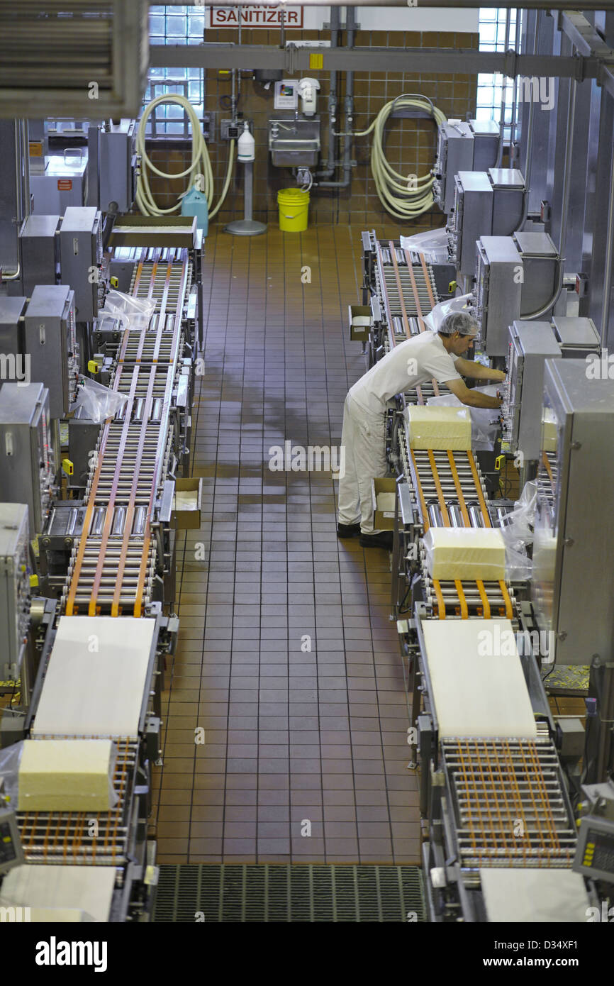 The Tillamook cheese factory, Tillamook, Oregon, USA Stock Photo Alamy