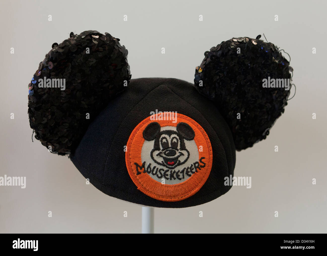 Vintage Mickey Mouse Club Mouseketeer cap - circa 1980 Stock Photo