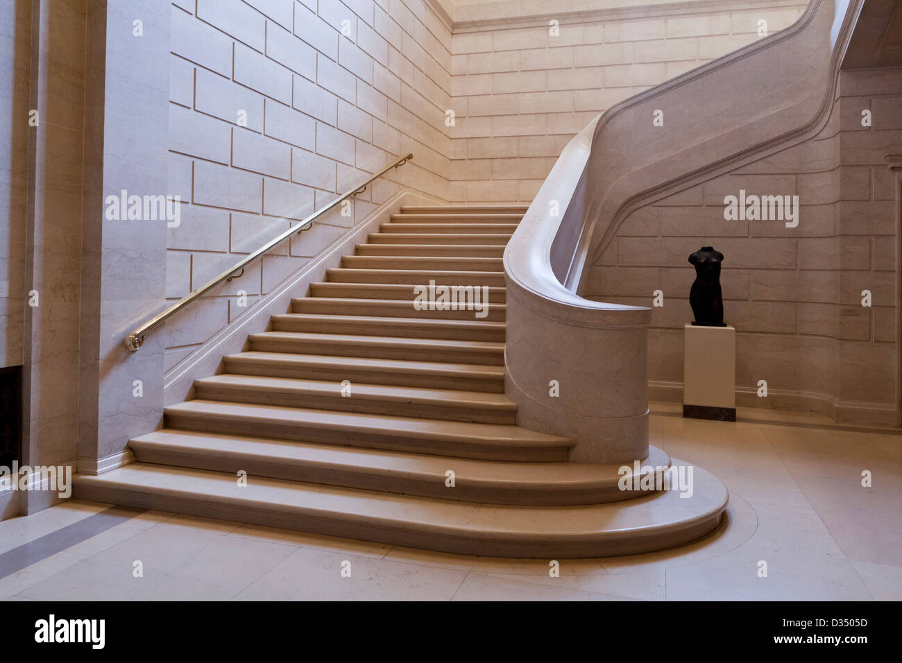 Marble stairs Stock Photo
