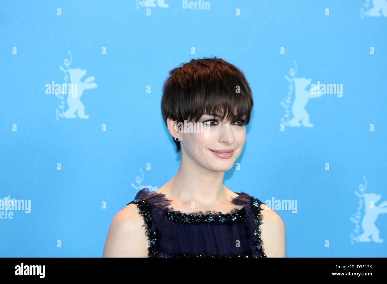Anne Hathaway - Photocall LES MISERABLES im Hyatt Hotel in Berlin am 09