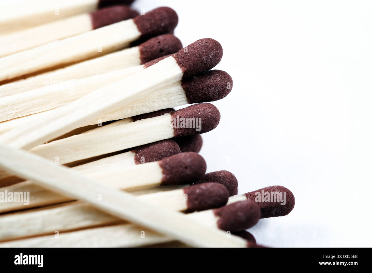 Match isolated on white stock photo alamy