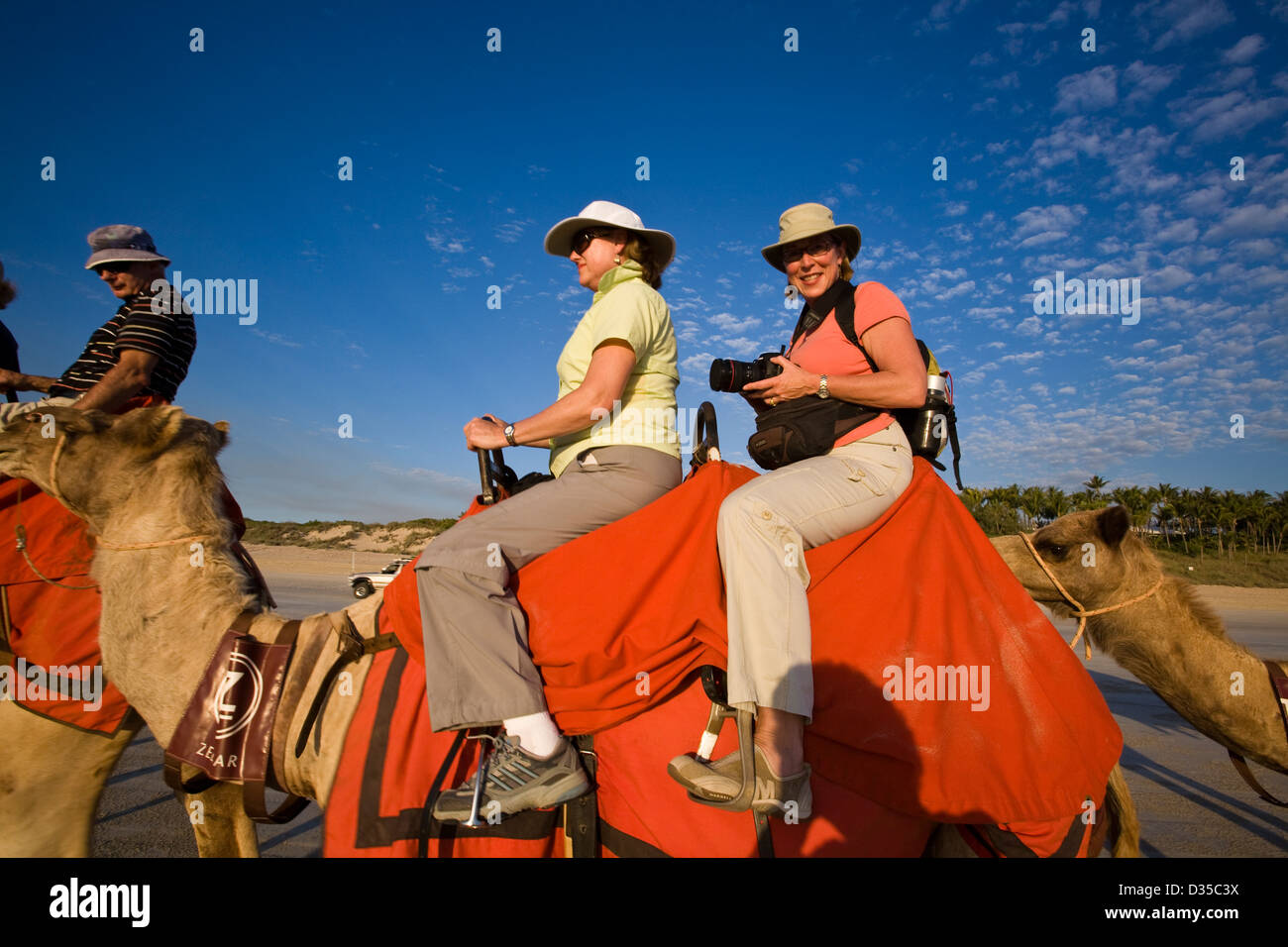 A camel ride on Cable Beach -- at either sunrise or sunset -- is a ...