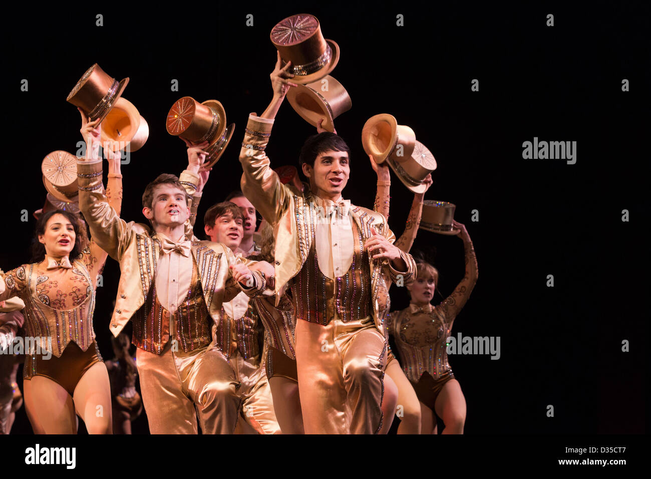 The Musical "A CHORUS LINE" opens at the London Palladium, starring