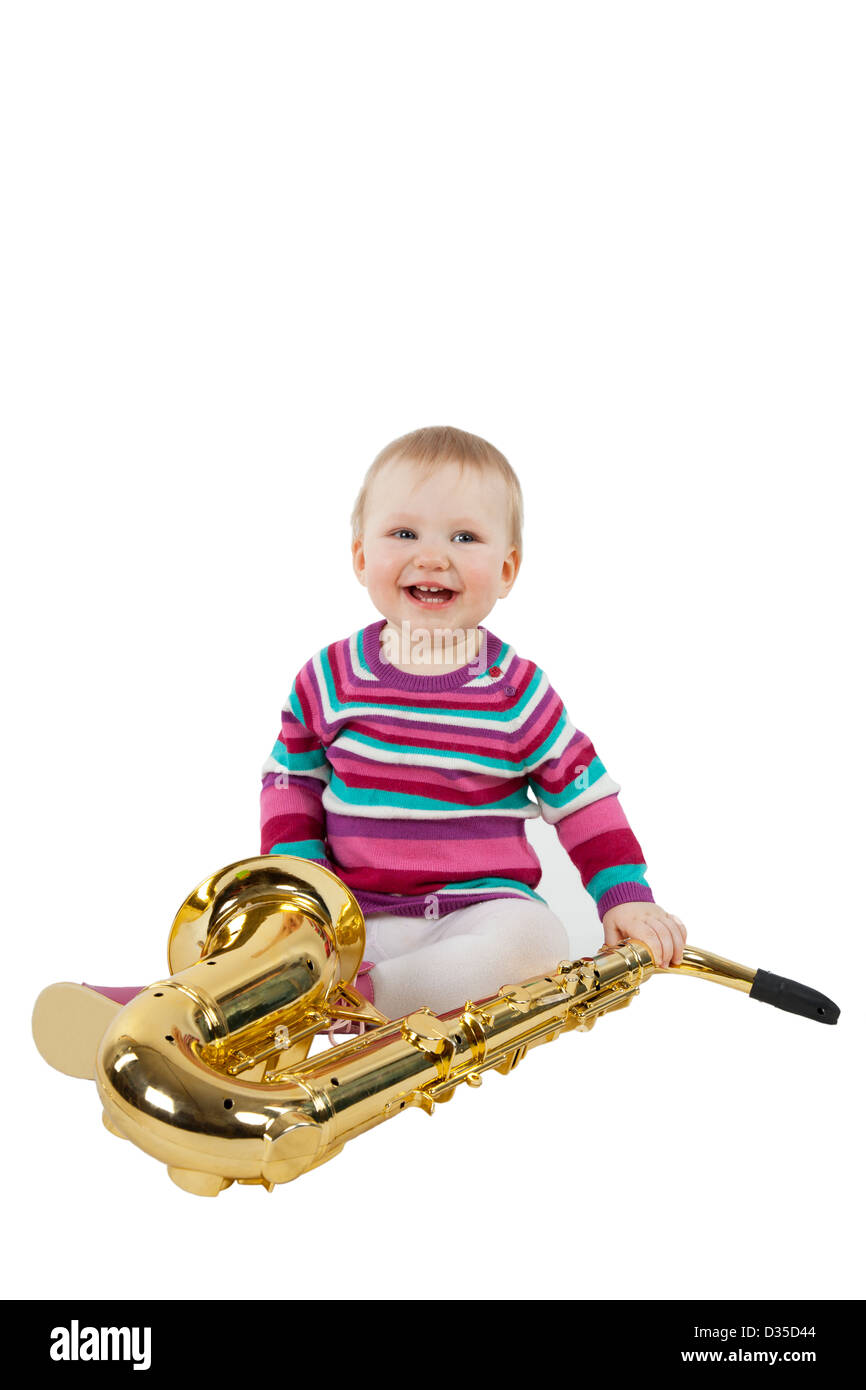 baby toy saxophone