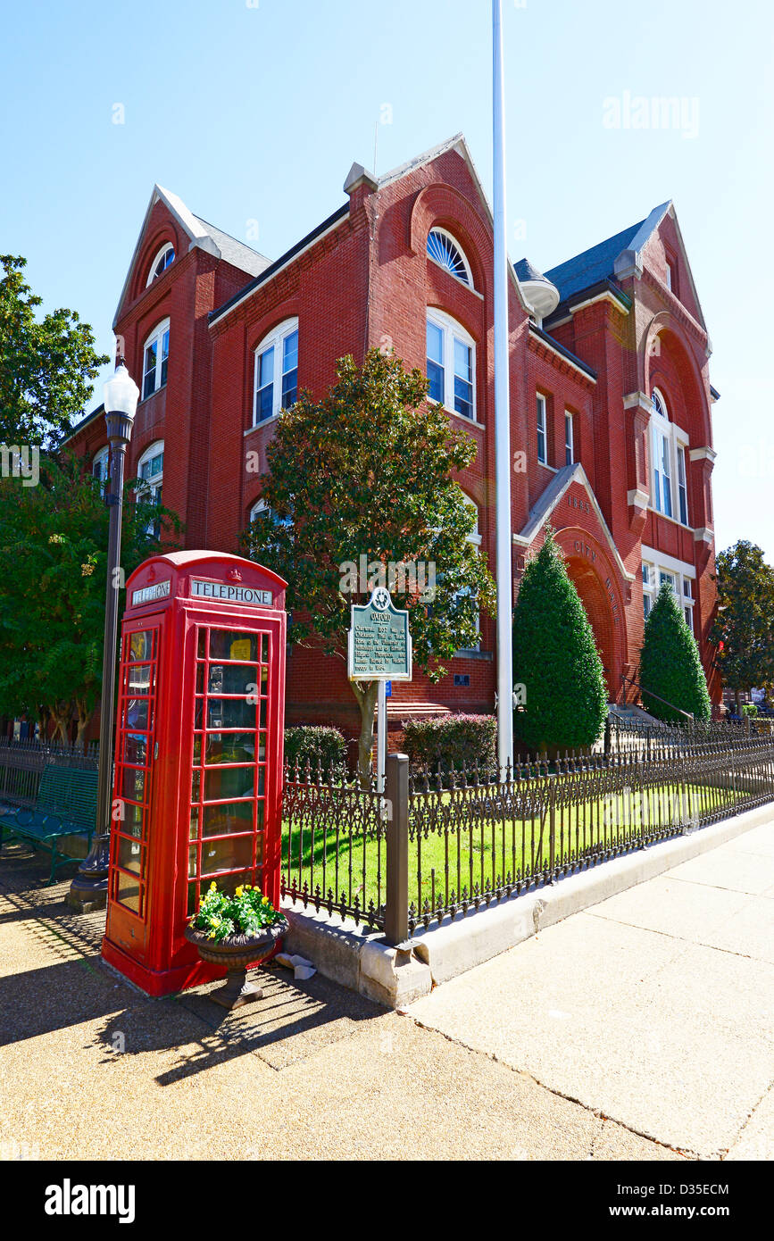 Oxford Mississippi City Hall MS USA Stock Photo Alamy