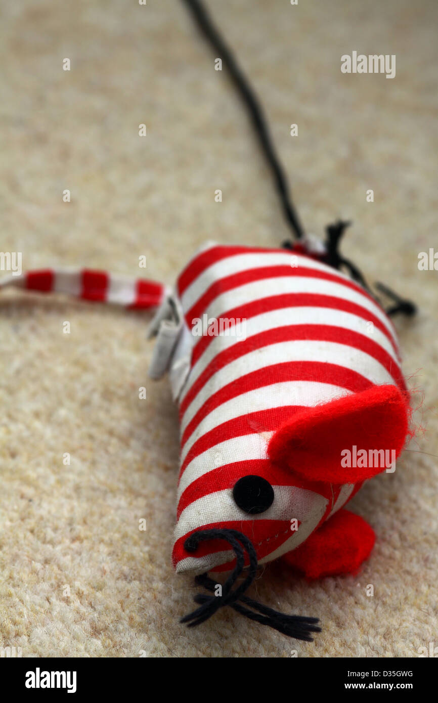 Cat mouse toy Stock Photo