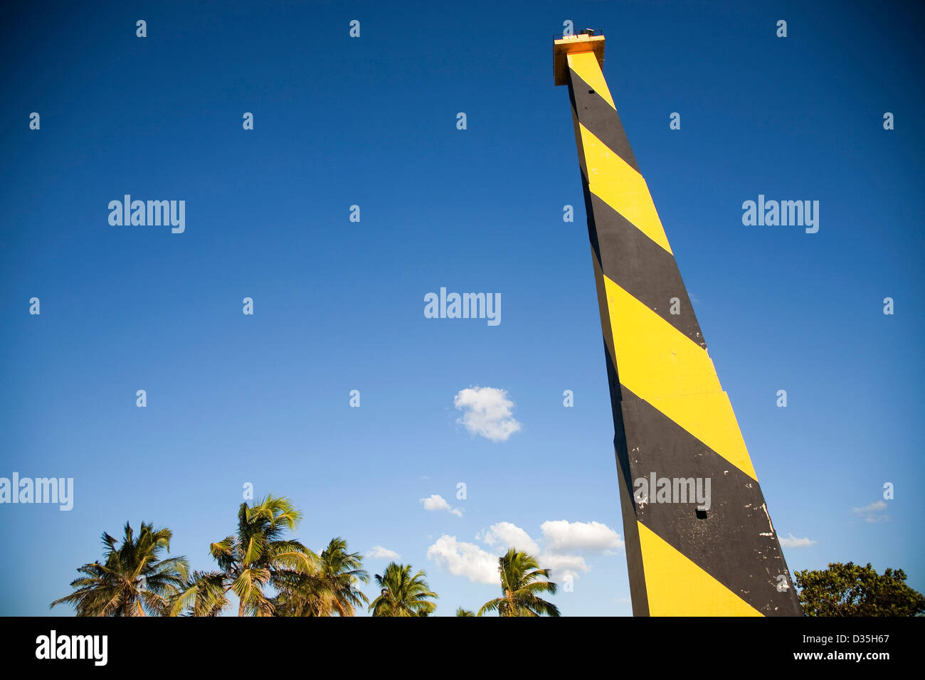 america, caribbean sea, hispaniola island, dominican republic, santo domingo town, lighthouse Stock Photo