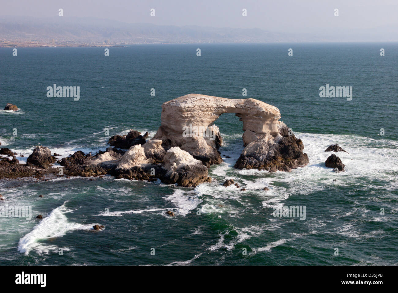la Portada Antofagasta Chile coast natural formation landmark Stock Photo