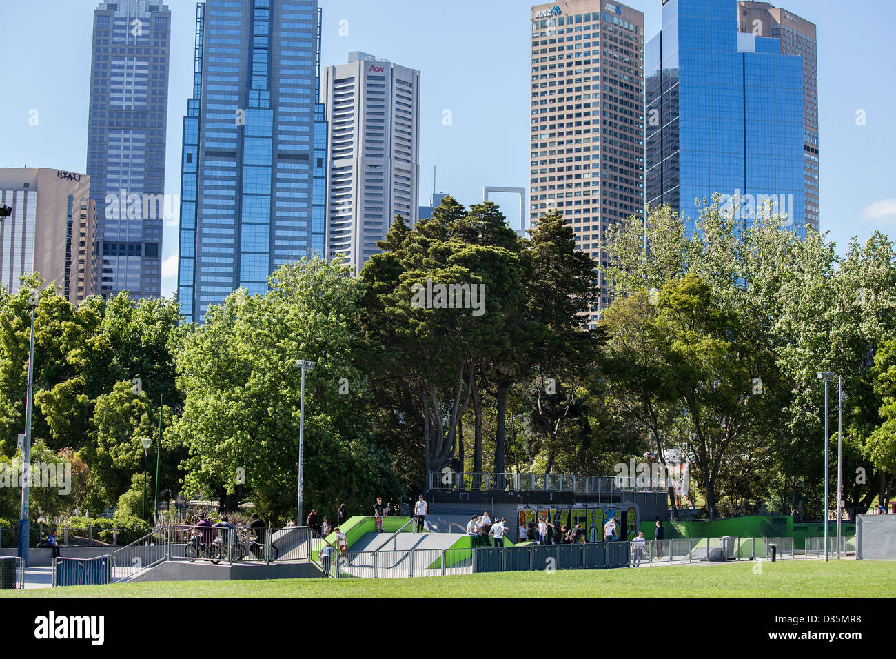 Australia, Melbourne city Stock Photo