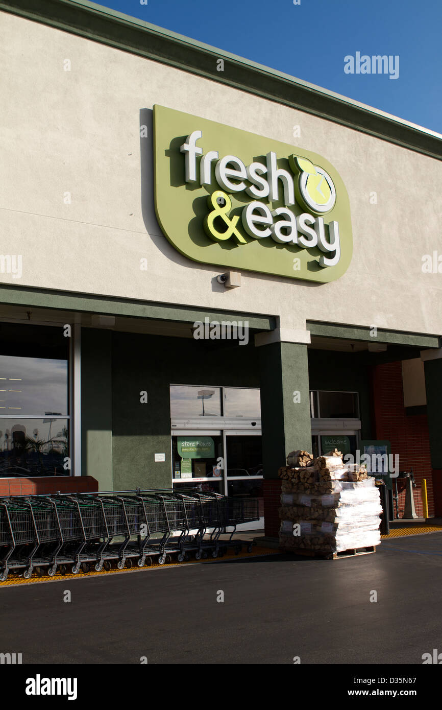 Fresh & Easy Neighborhood Market is a chain of grocery stores