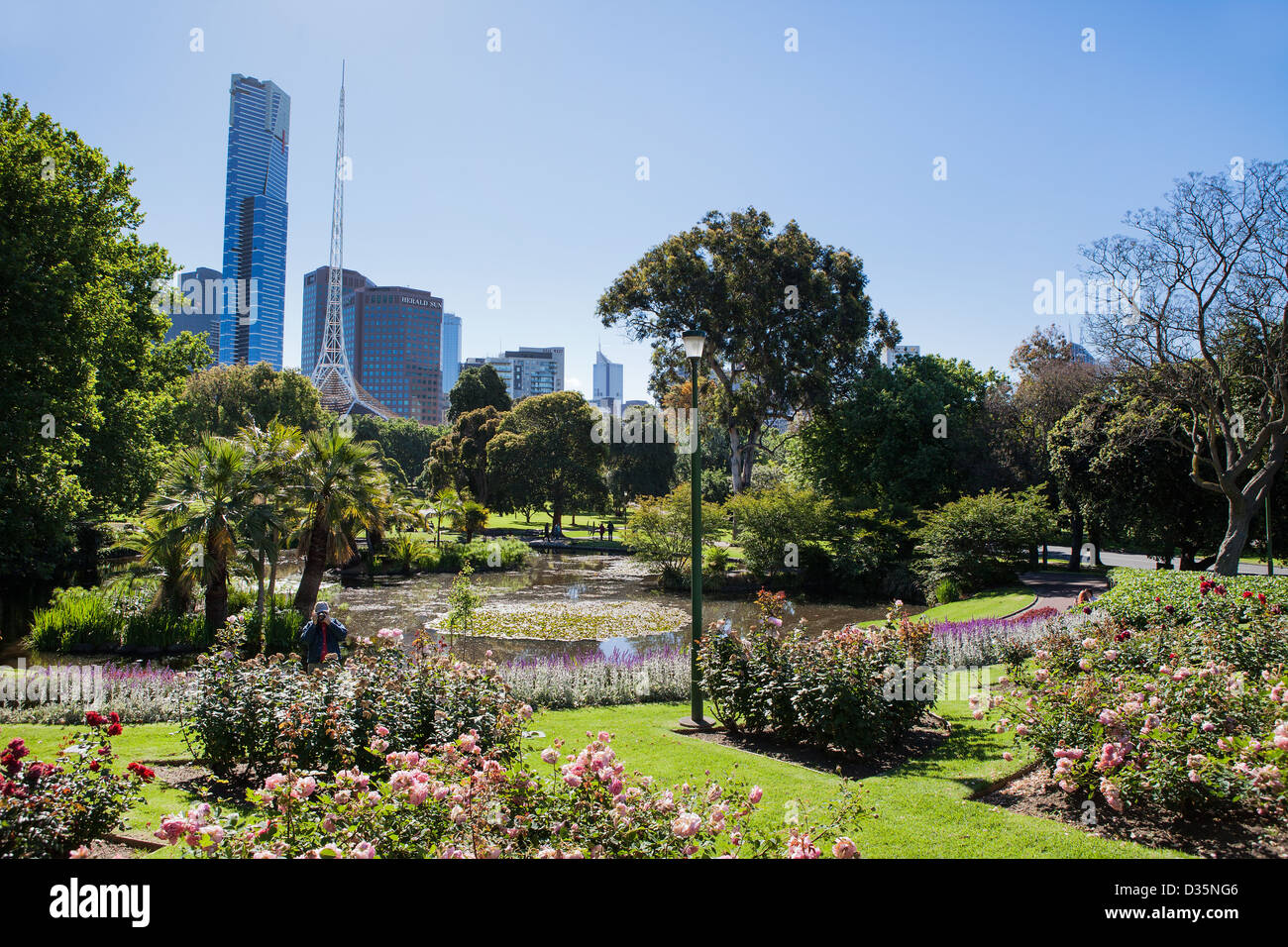 Australia, Melbourne city Stock Photo