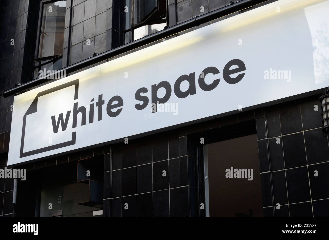 White Space venue in Great Newport Street, Covent Garden, London, UK Stock Photo