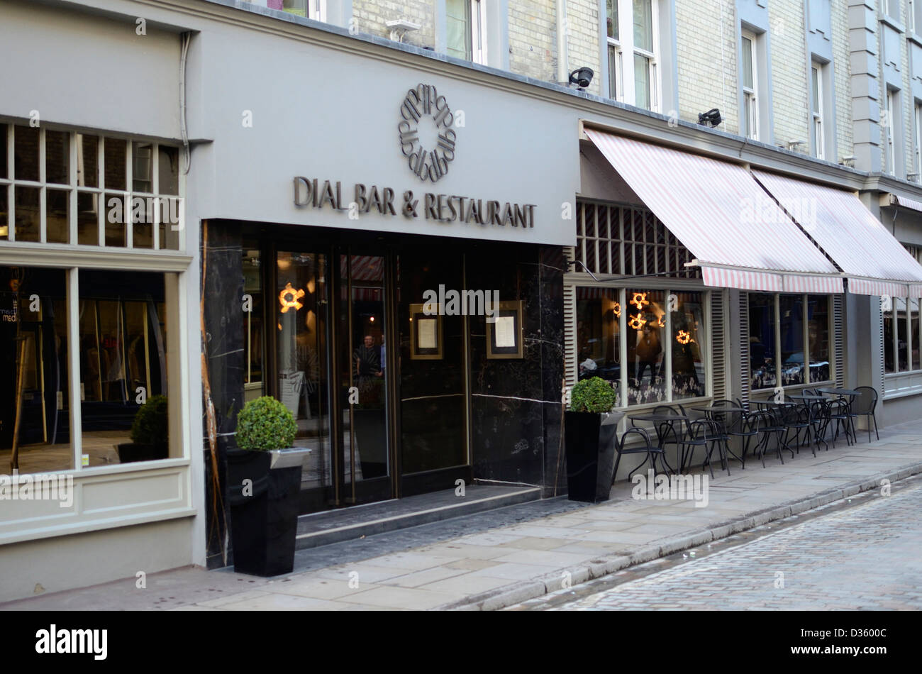 Dial Bar & Restaurant, Seven Dials, Covent Garden, London, UK Stock Photo