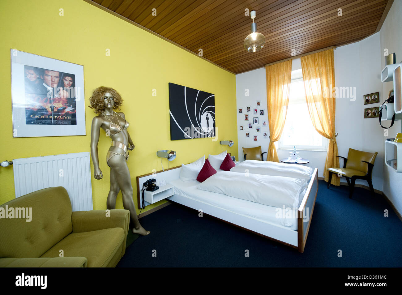 The James Bond Theme Room In The Thriller Hotel In