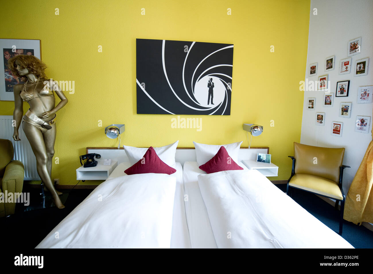 The James Bond Theme Room In The Thriller Hotel In