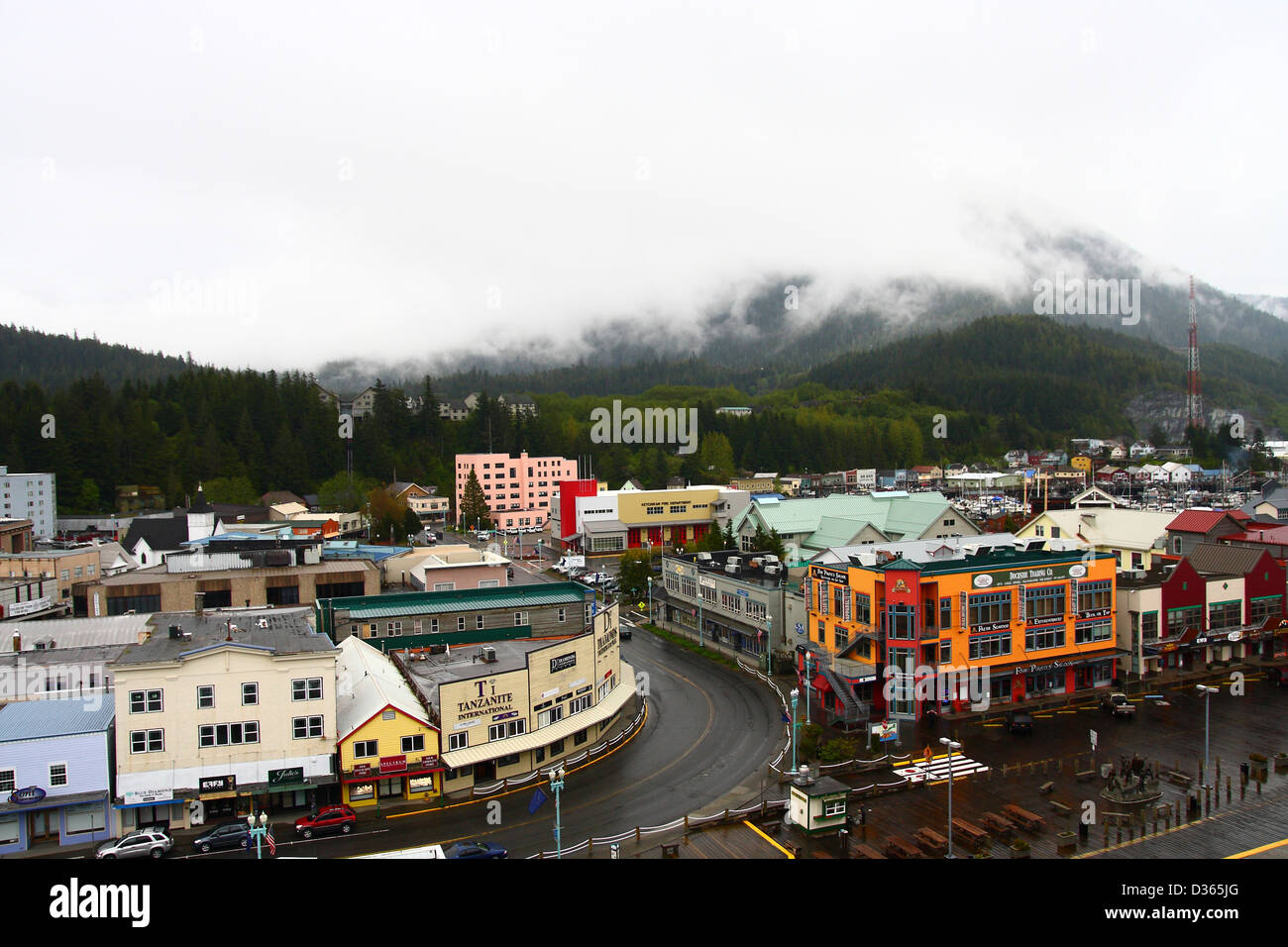 Ketchikan alaska rain raining hires stock photography and images Alamy