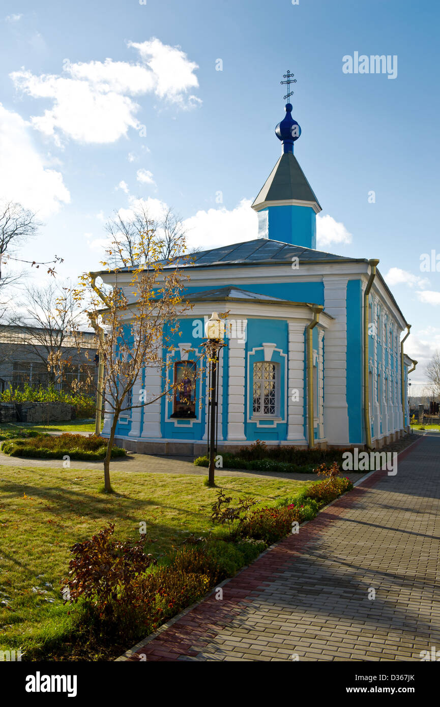 The old russian church. Shlisselburg Stock Photo