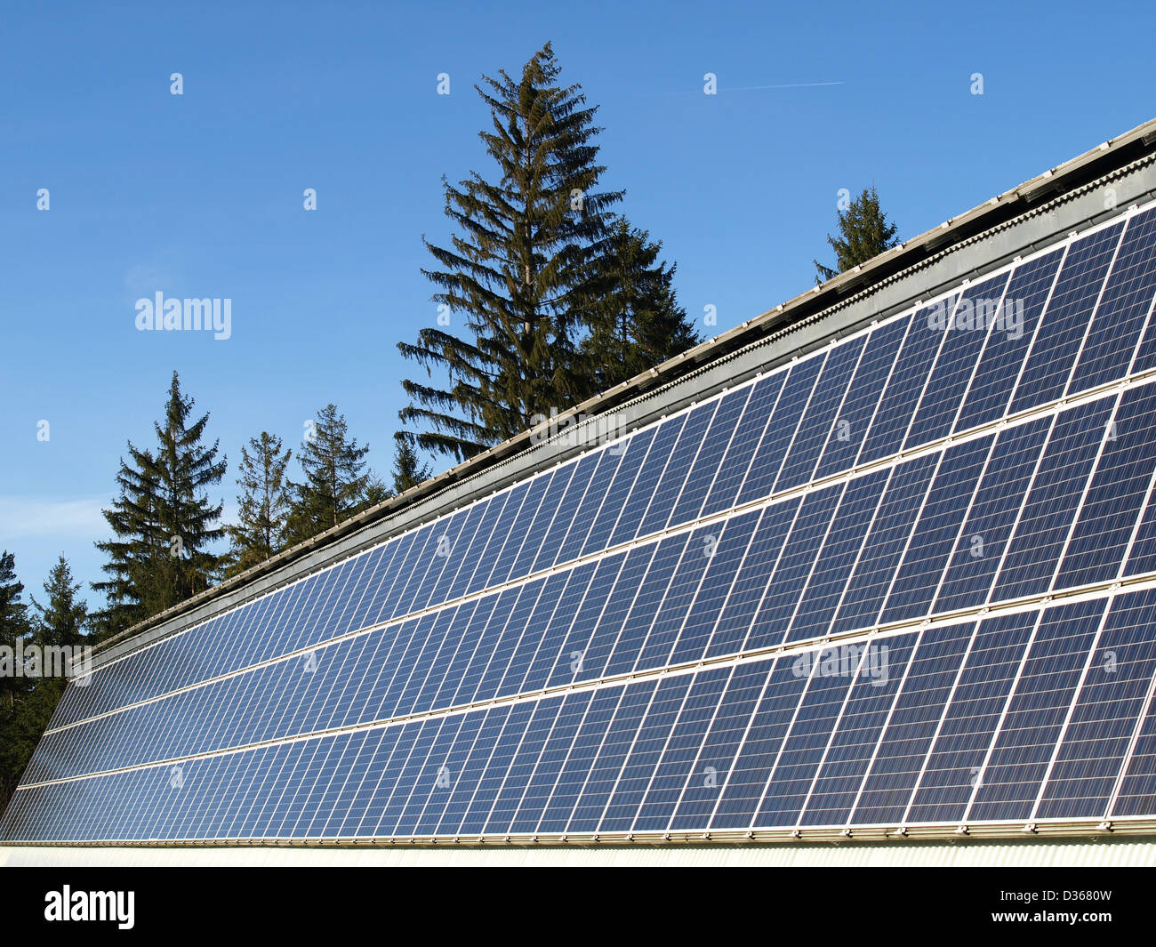 solar cells / Solarzellen Stock Photo