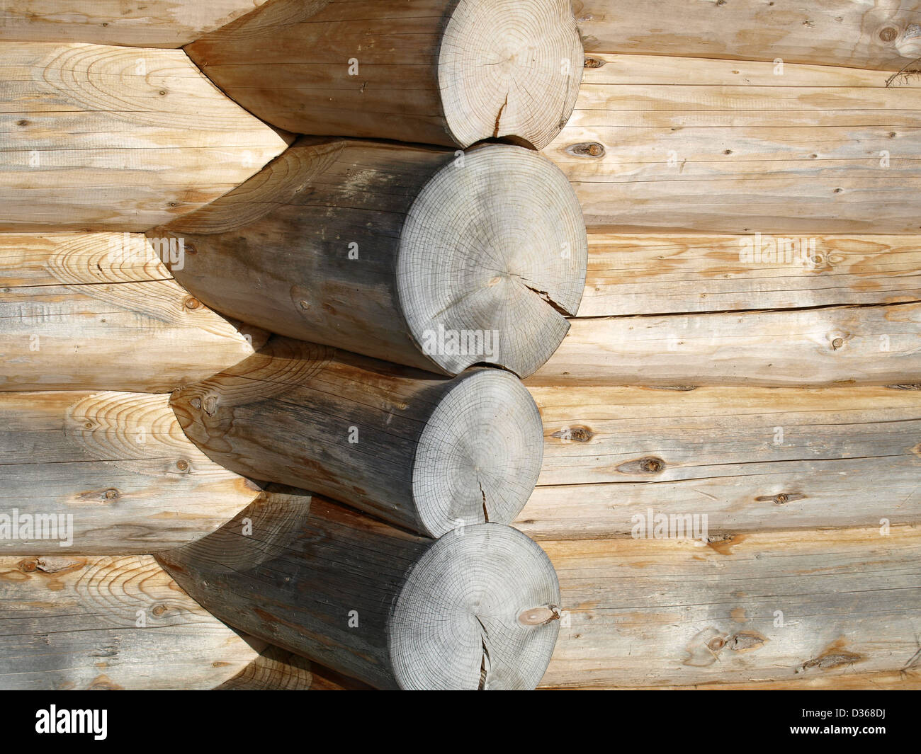 Log cabin wall texture hi-res stock photography and images - Alamy