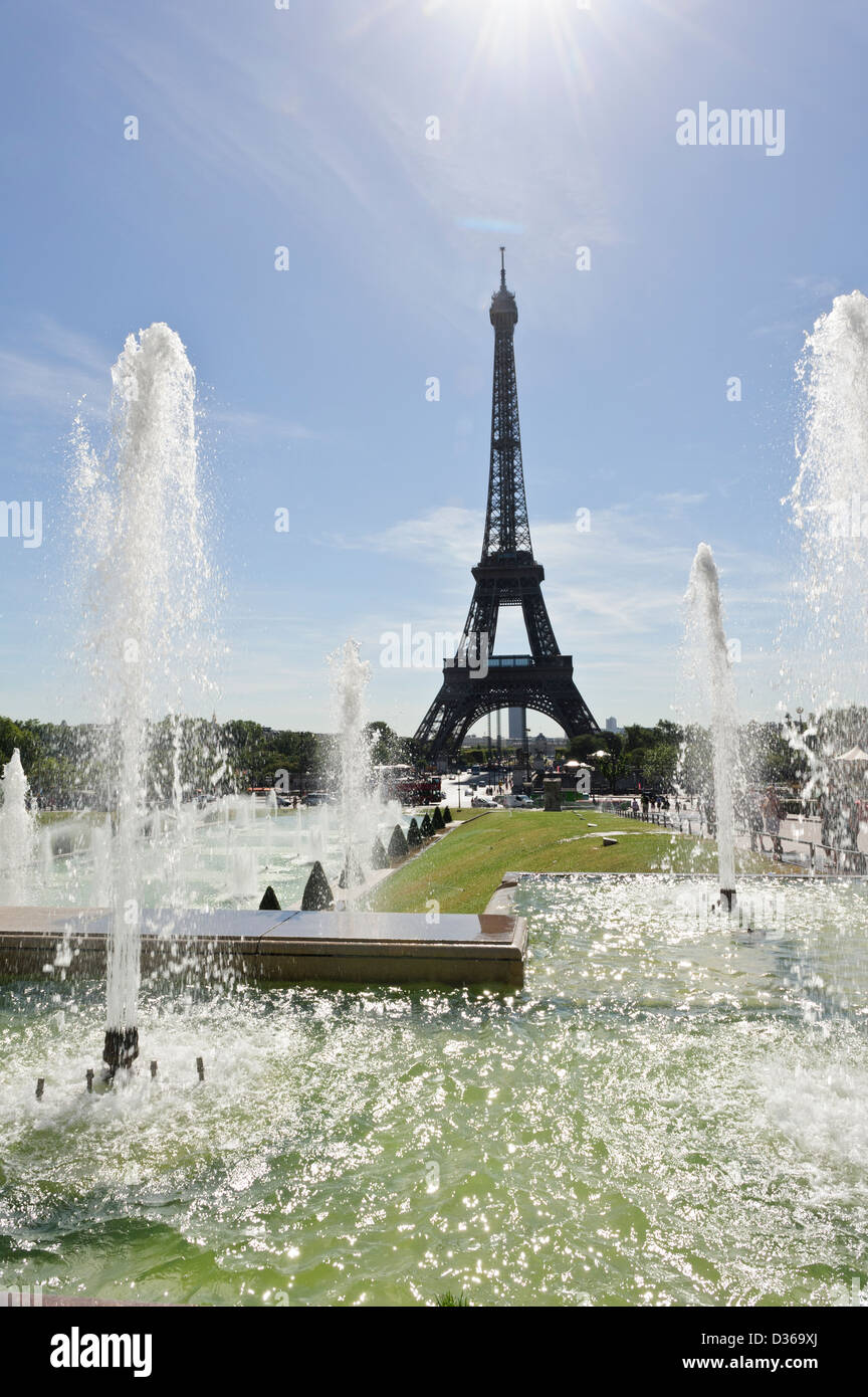 Jardins du Trocadéro, Palais Chaillot, Paris, France Stock Photo - Alamy