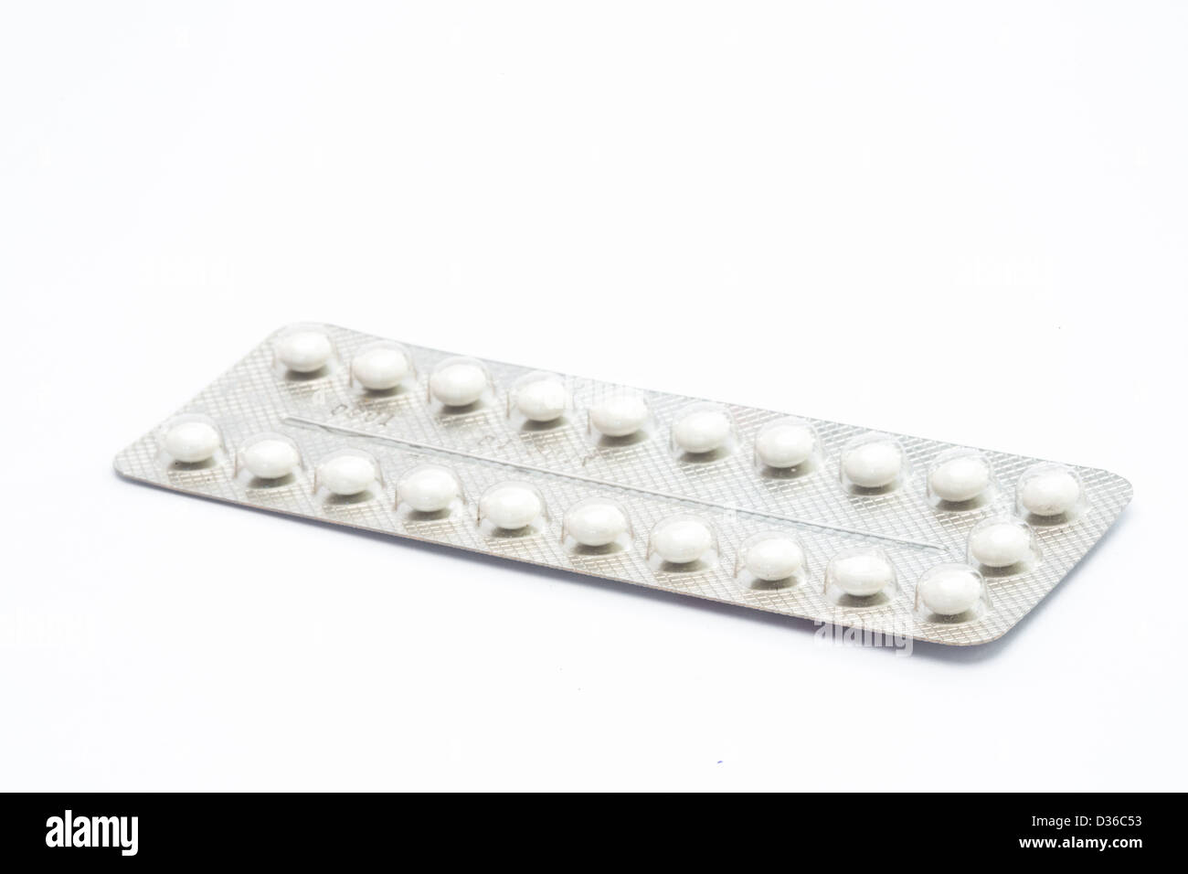 Contraceptive pill Stock Photo