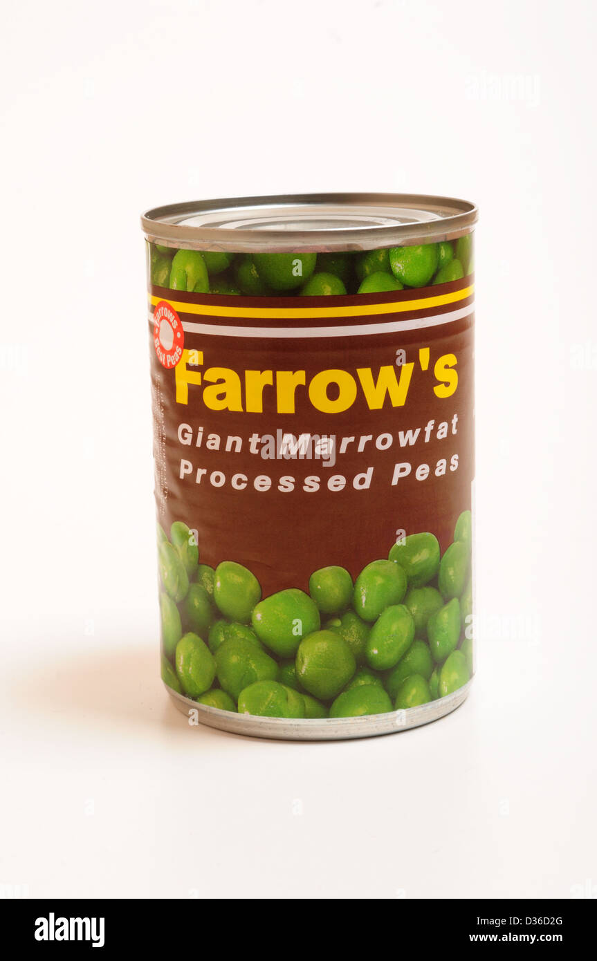Farrow's Giant Marrowfat Peas. Stock Photo
