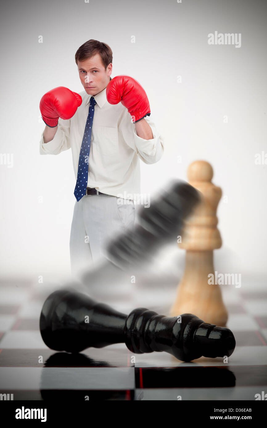 Chess boxing championship hi-res stock photography and images - Alamy