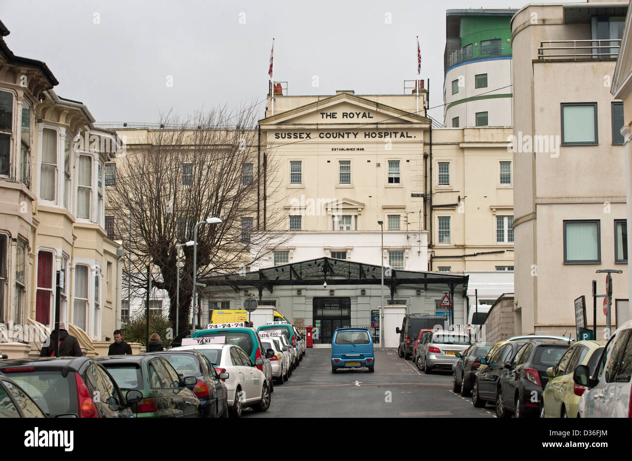 Royal Sussex County Hospital RSCH in Brighton UK Stock Photo Alamy