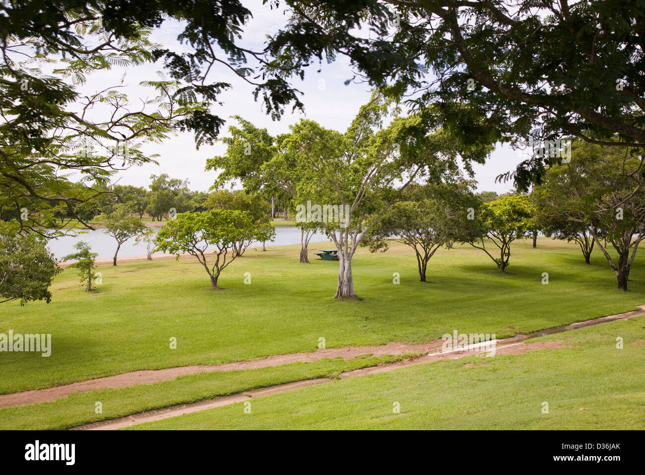 Lake Alexander, East Point Reserve, Darwin, NT, Australia Stock Photo