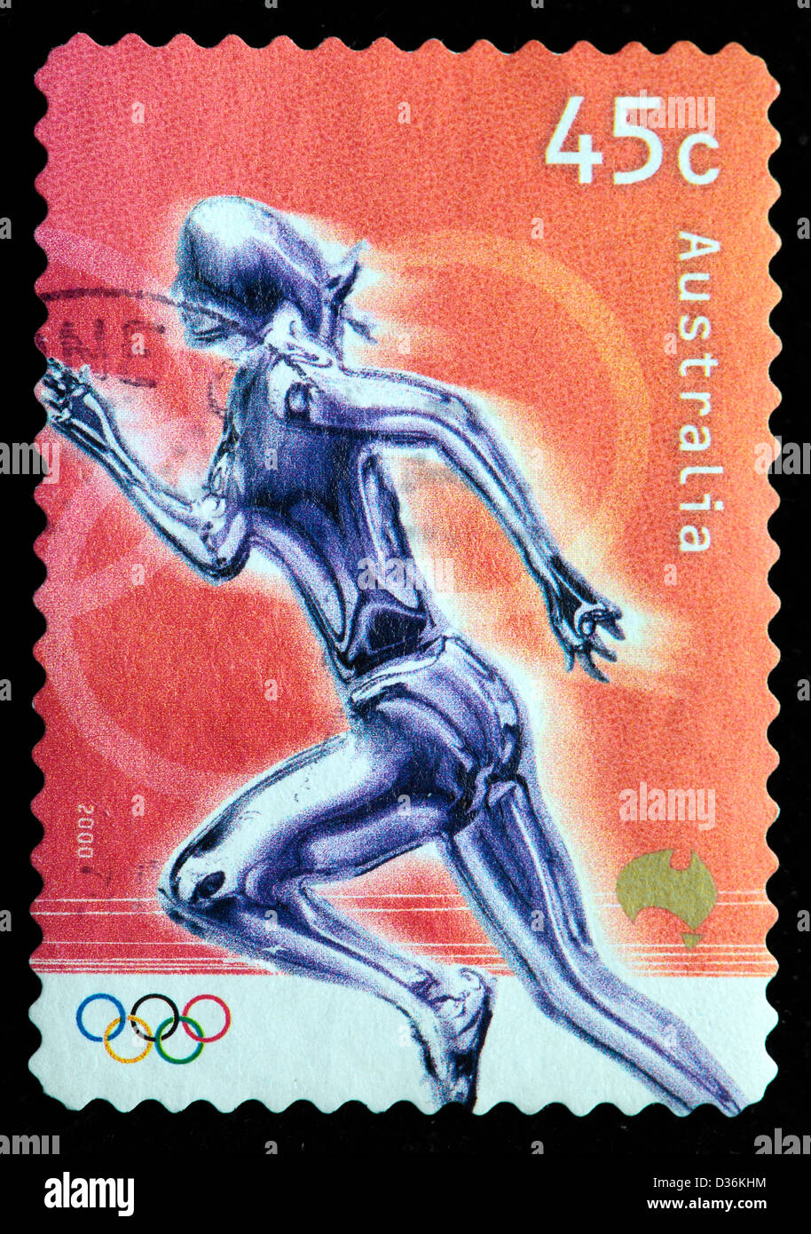 Olympic stamp hi-res stock photography and images - Alamy