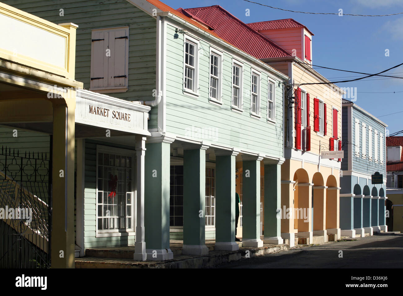 Company Street / Compagni Gade, Christiansted, St. Croix, US Virgin