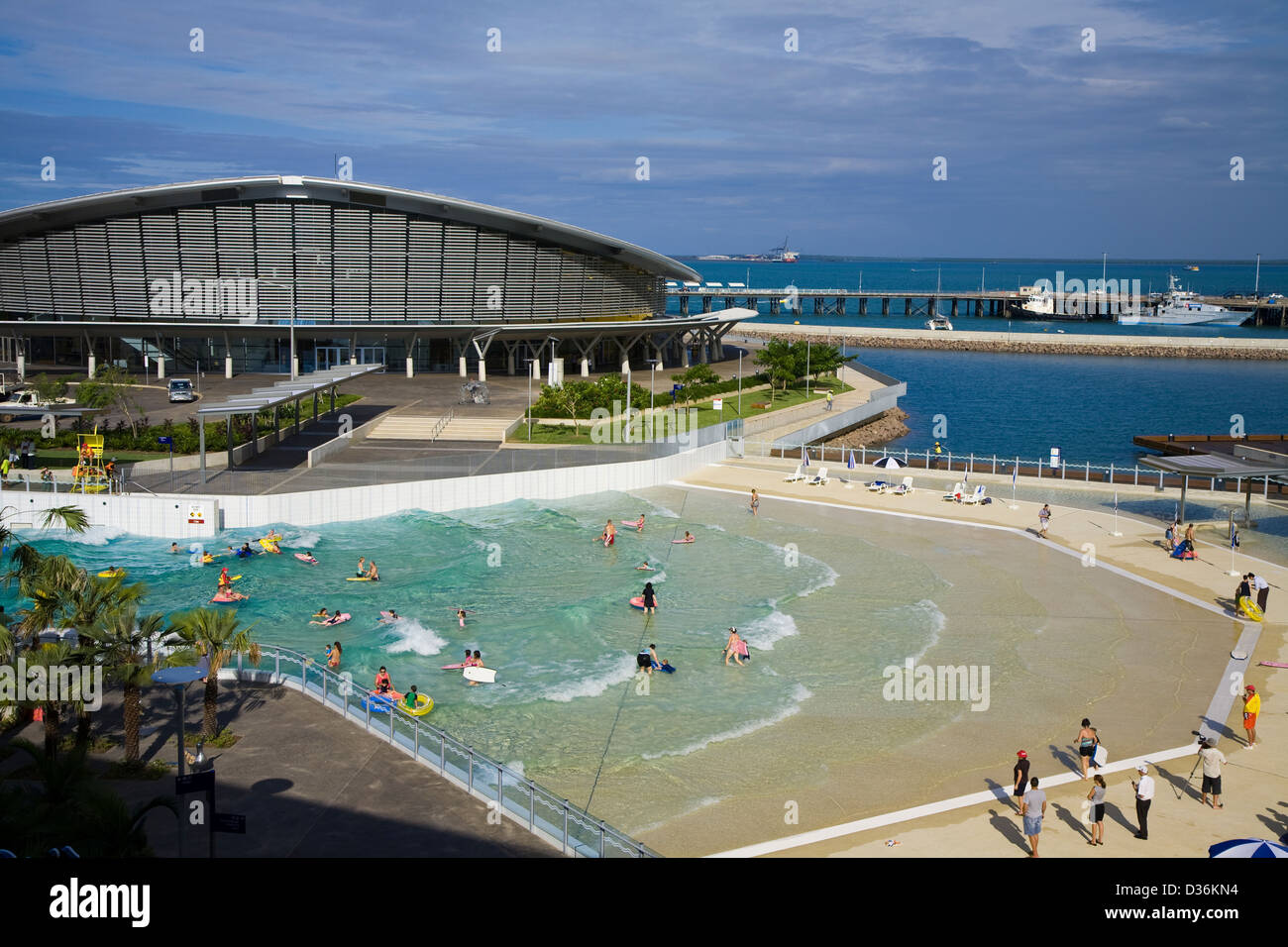 The Wave Lagoon, Darwin, NT, Australia Stock Photo Alamy