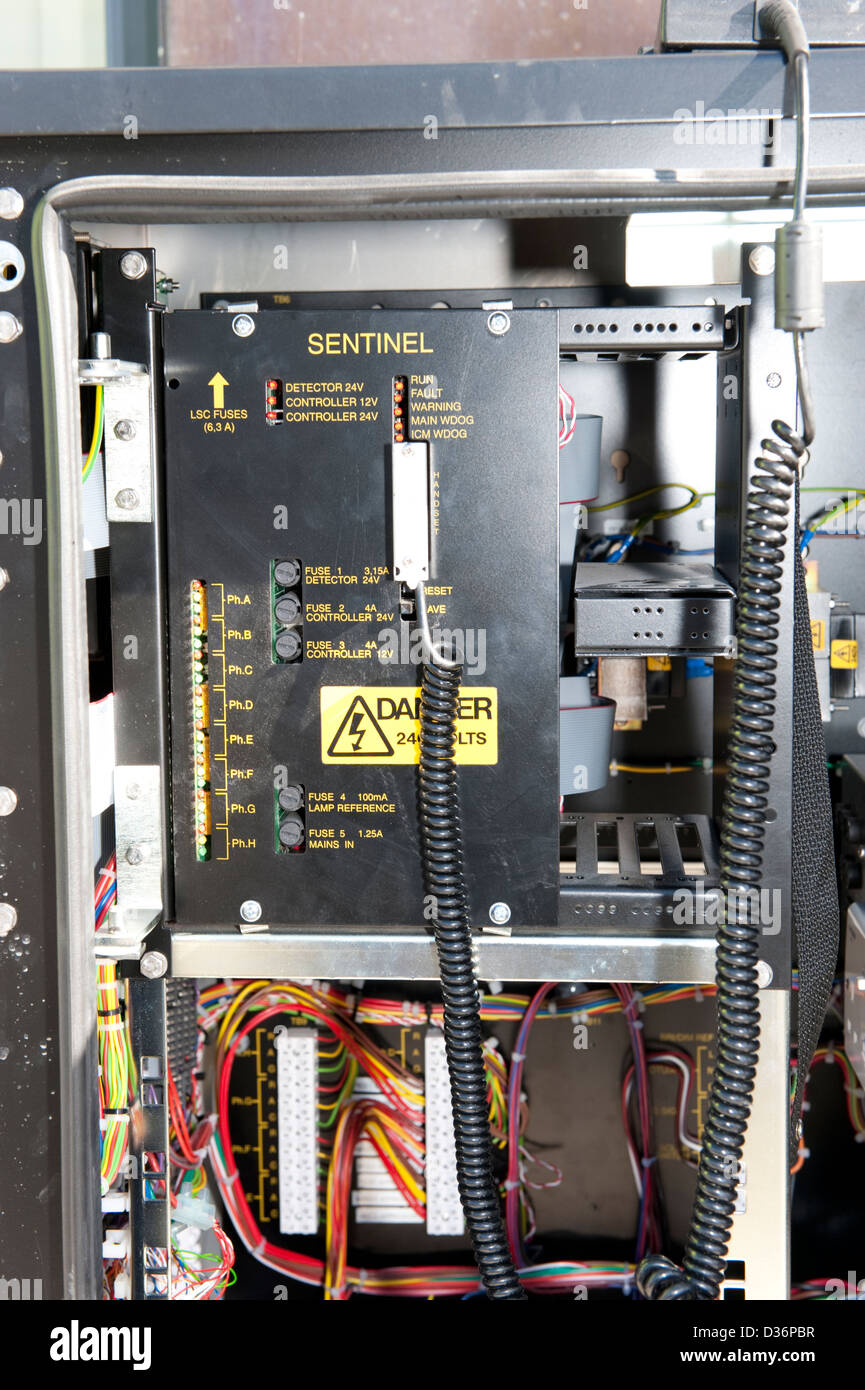 Sentinal Automatic Traffic Light Control Equipment Stock Photo Alamy