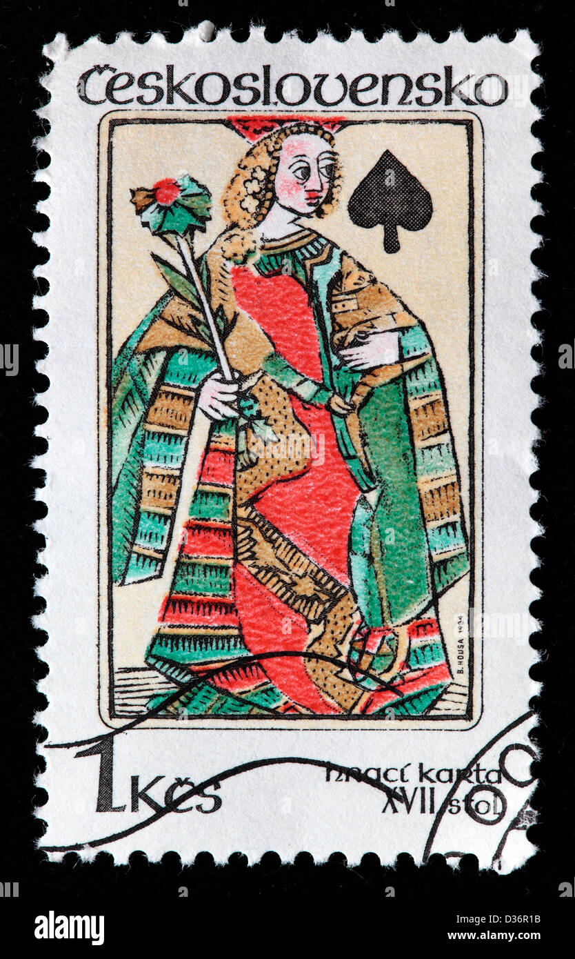 Queen of spades hi-res stock photography and images - Alamy