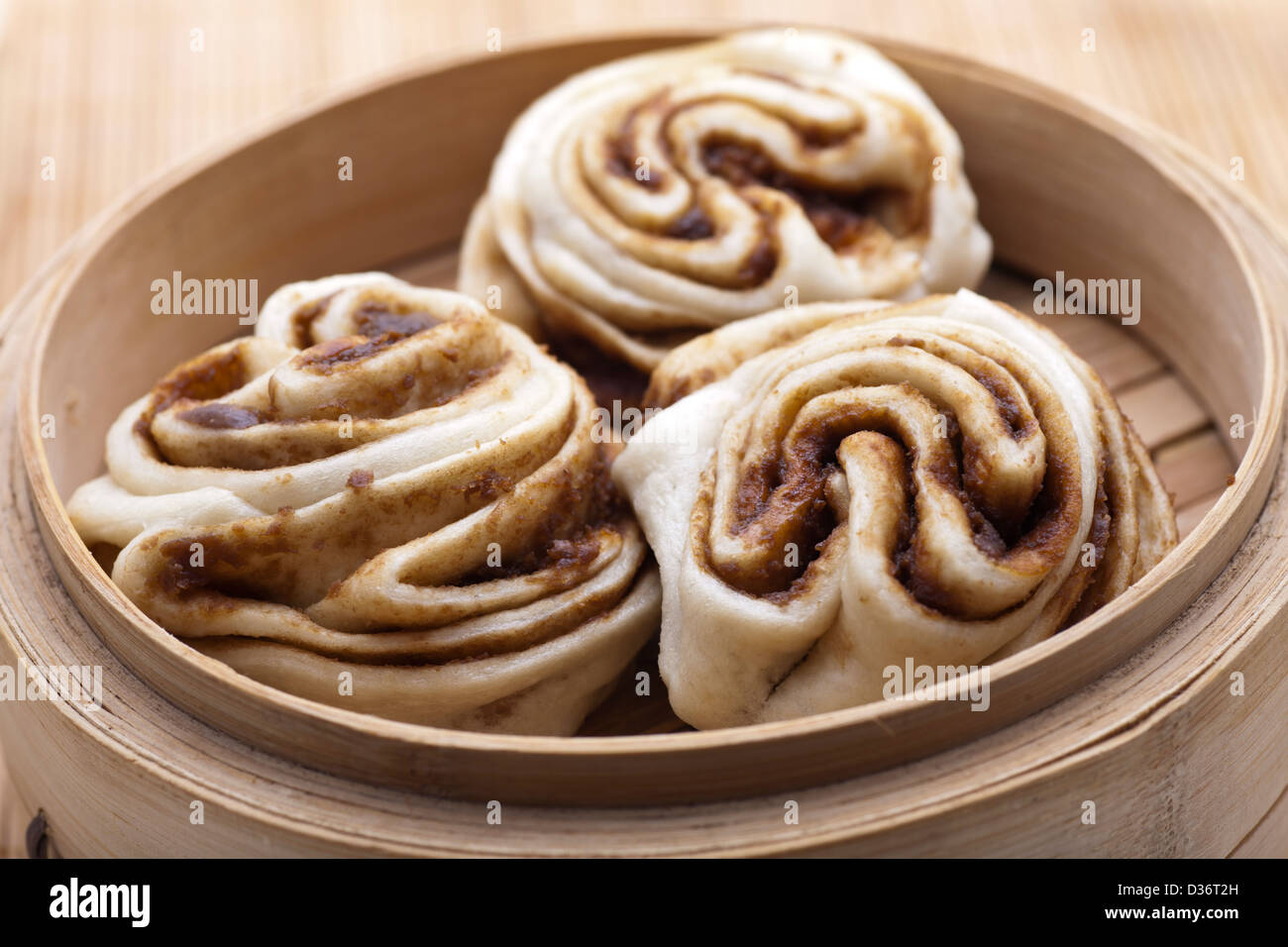Chinese food Steamed twisted roll Stock Photo Alamy