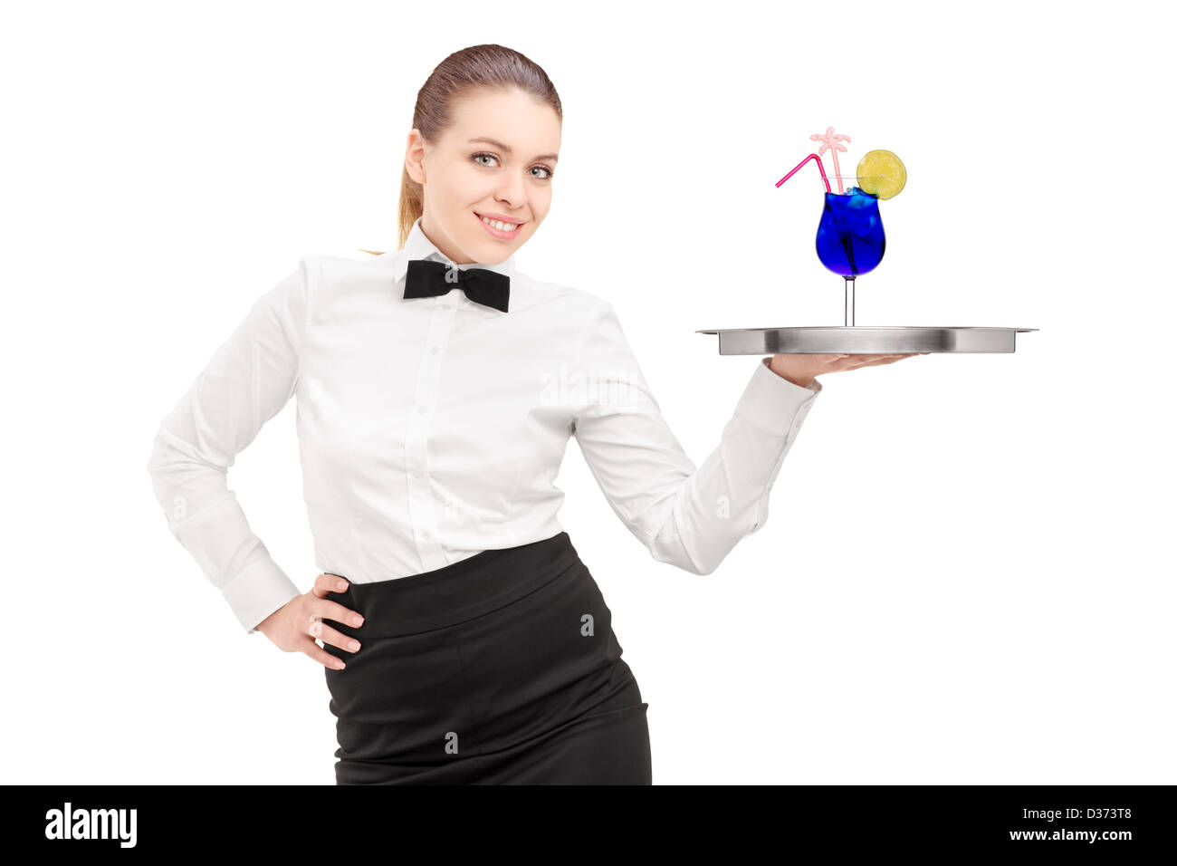 Cocktail waitress hires stock photography and images Alamy