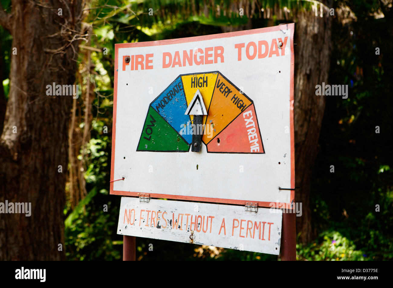 Fire Danger Chart