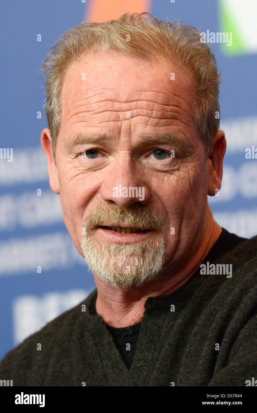 Peter Mullan during the 'Top of the Lake' photocall at the 63rd Berlin International Film Festival / Berlinale. February 11, 2013 Stock Photo