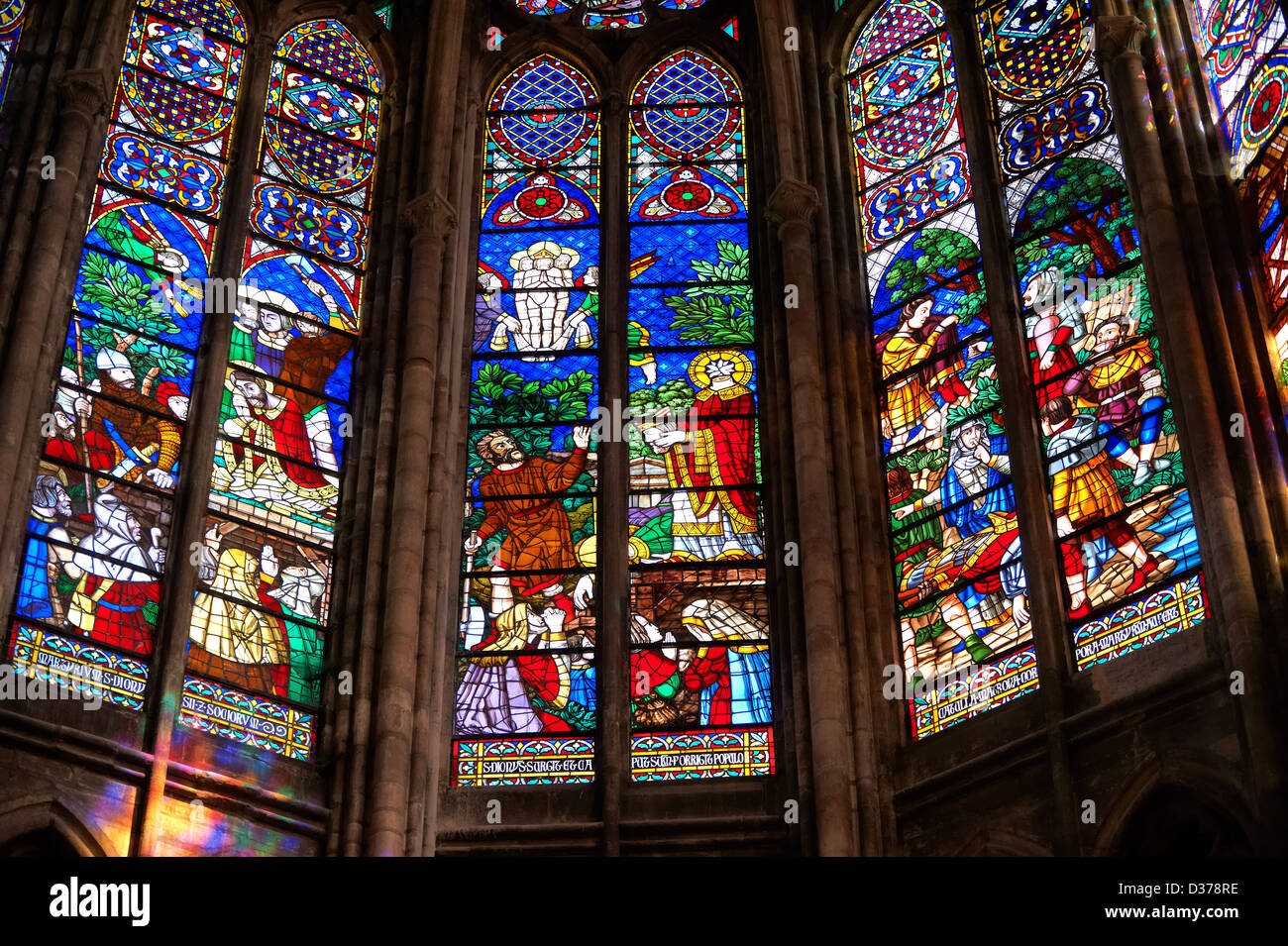 Medieval Gothic Stained Glass