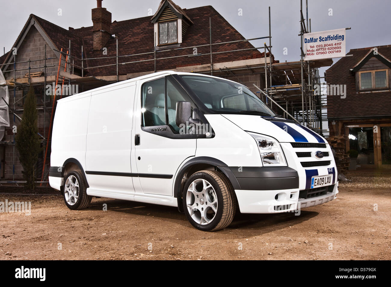 White Ford Transit Van High Resolution Stock Photography And Images Alamy