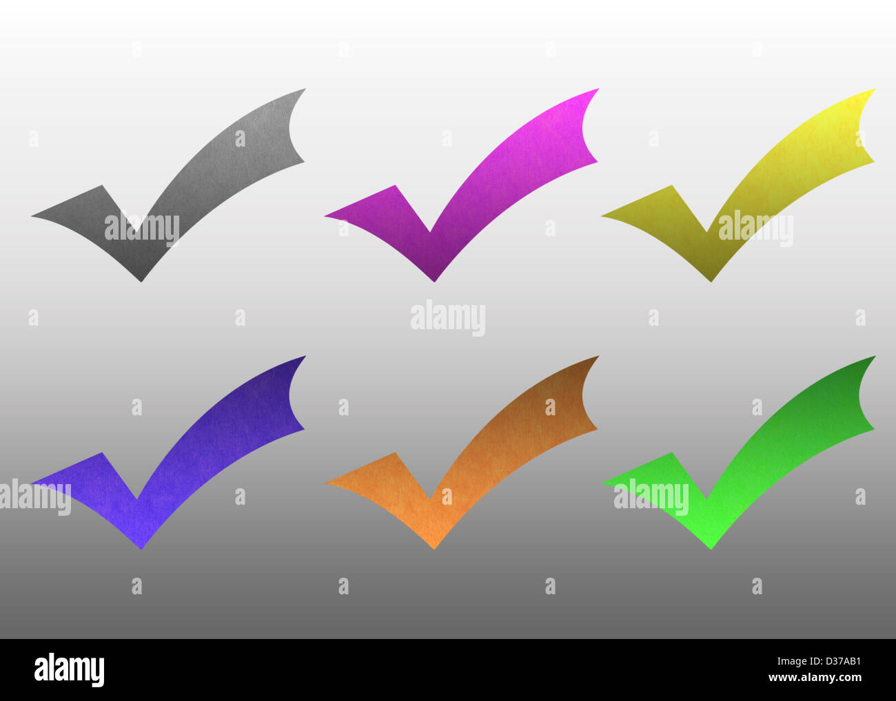 Premium Vector  Hand drawn checkmark cross check mark. marker pen check  marks answers in test, confirmation