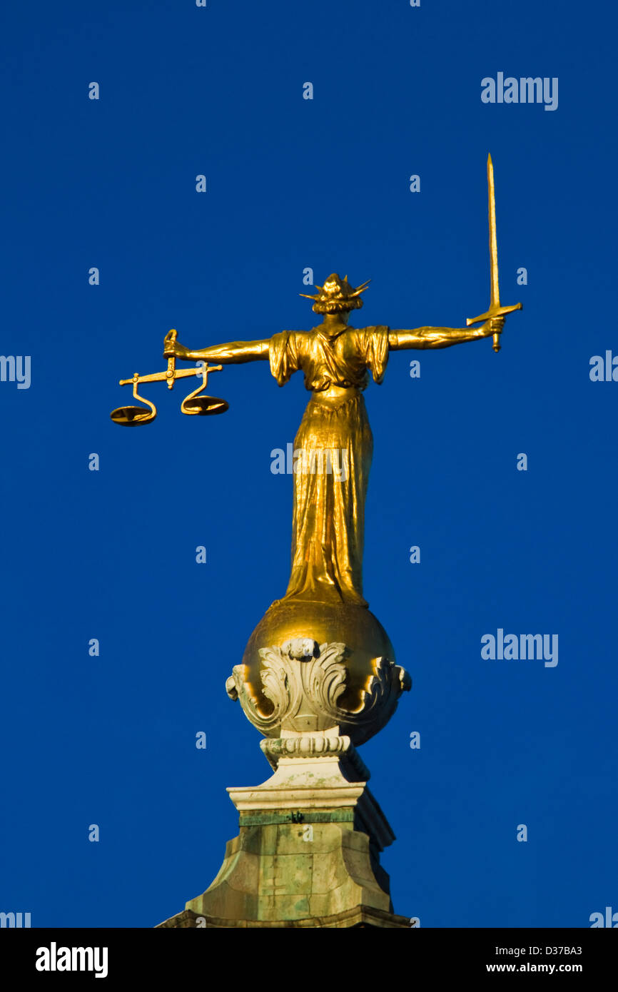 Old Bailey/Central Criminal court Stock Photo