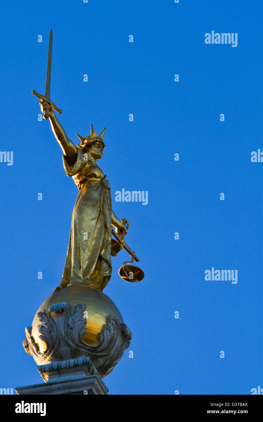 Old Bailey/Central Criminal court Stock Photo