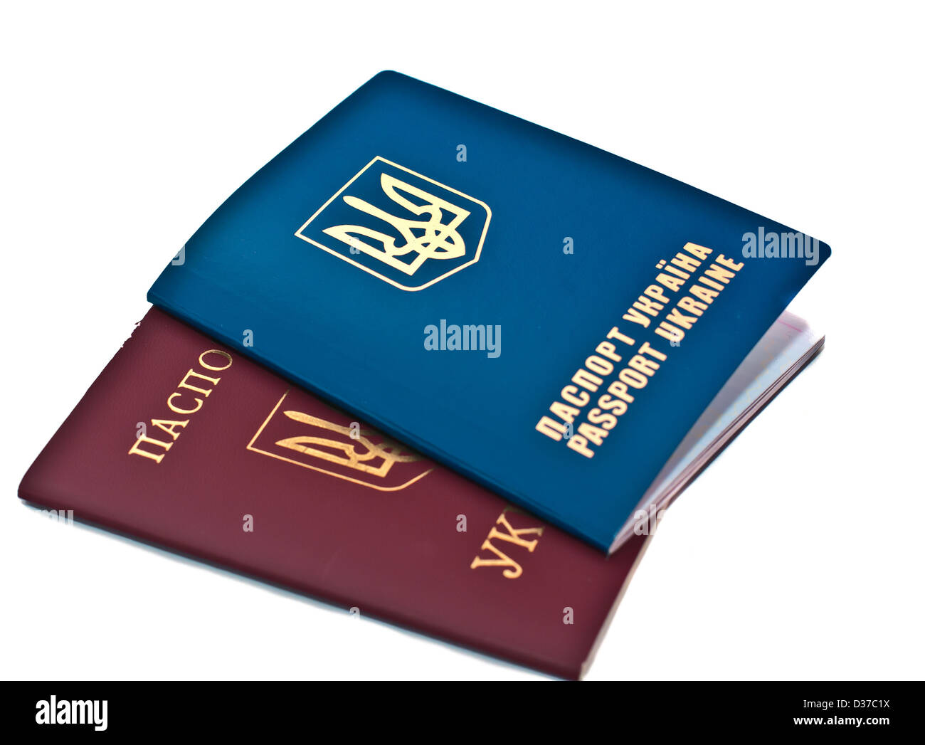 passport, ukraine, hebrew script, exoticism, privileges, national landmark, menorah, red, document, state, nobody, close-up Stock Photo