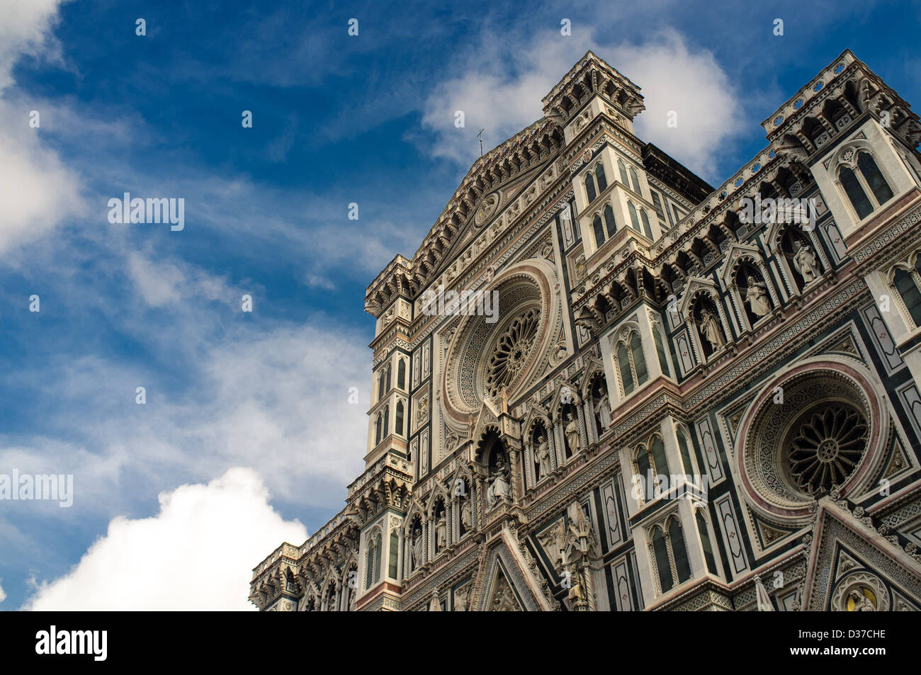The Basilica di Santa Maria del Fiore, or Duomo, in Florence, Italy Stock Photo