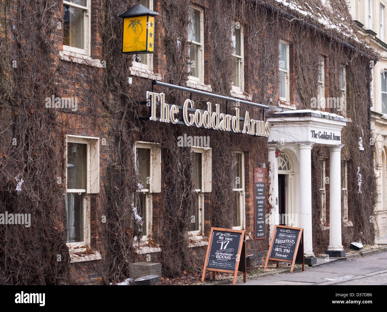 The Goddard Arms in Swindon Stock Photo
