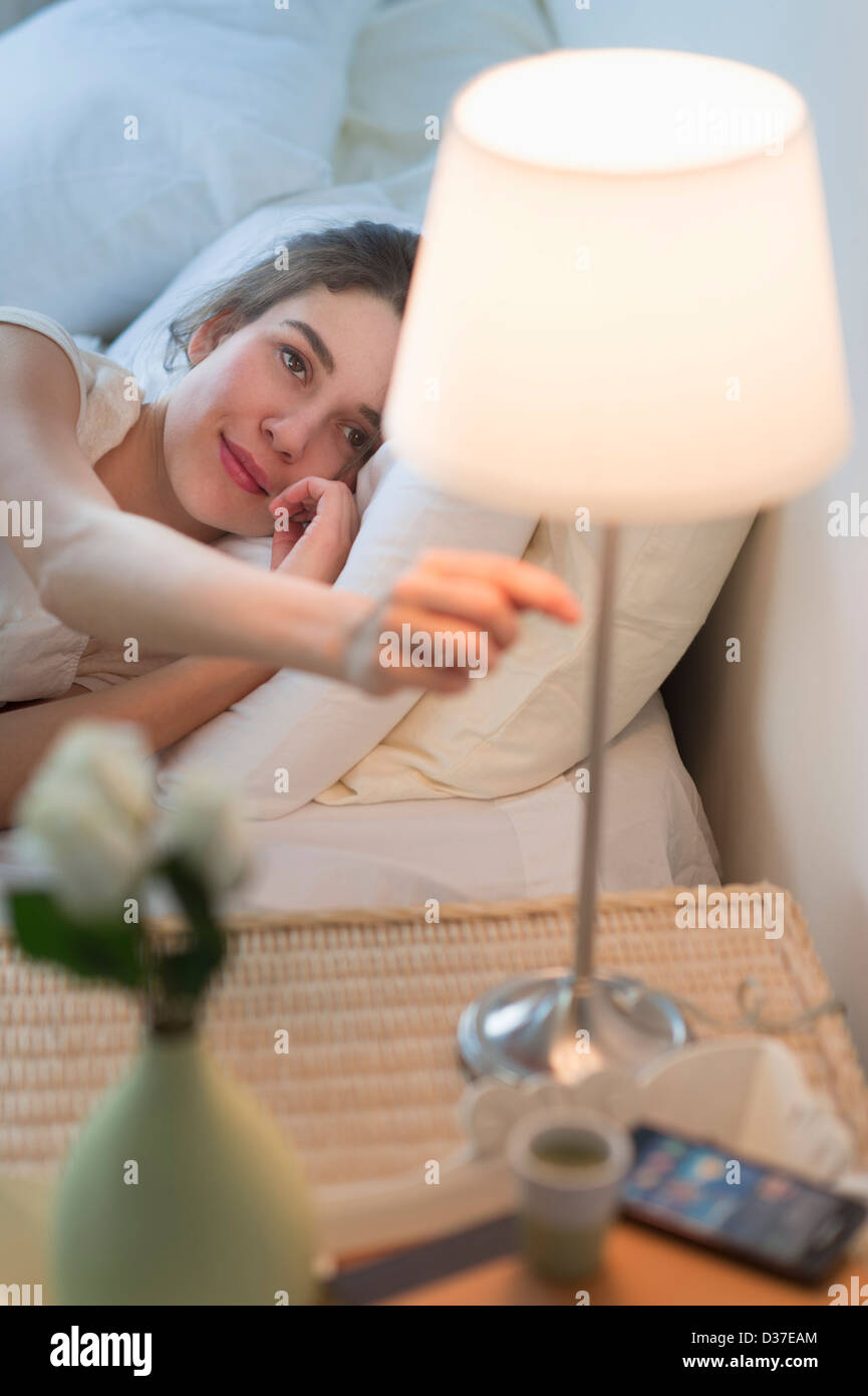 Bed 2024 lamp off